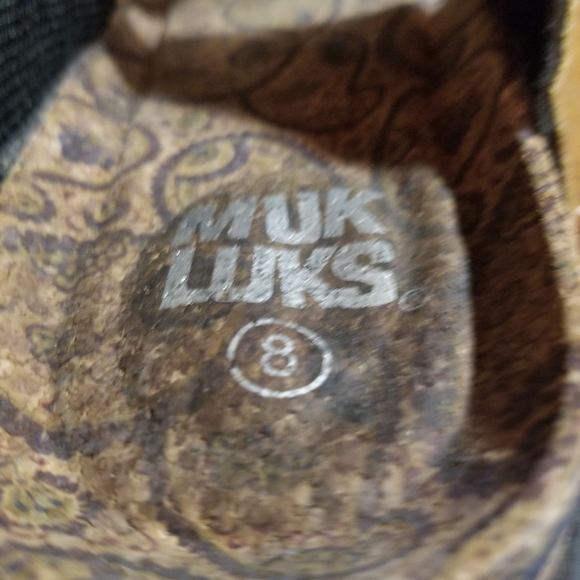 Mukluks Braided Leather Toe Thong Marsha Flip Flop Sandals Sz 8 - Picture 4 of 9